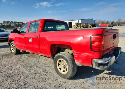 2016 Chevrolet Silverado C1500 z USA, uszkodzony, nr VIN 3GCPCNEC2GG222745